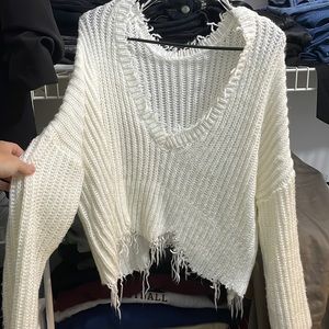 Fringe boutique sweater